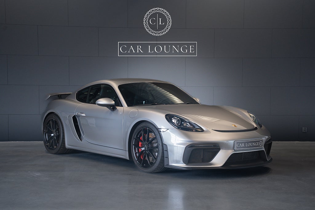 Porsche Cayman 718 GT4 Clubsport \ Manuell \ Skalstolar \