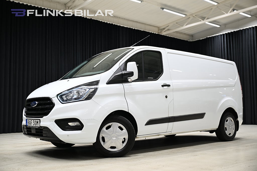 Ford transit Custom 130HK L2 Automat|Inredning|Drag|Värmare|EnÄgare