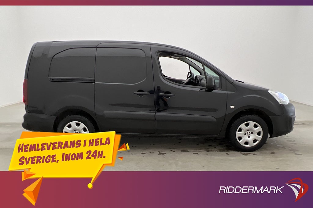 Peugeot Partner L2 1.6HDi Dragkrok 3-Sits PDC Farthållare