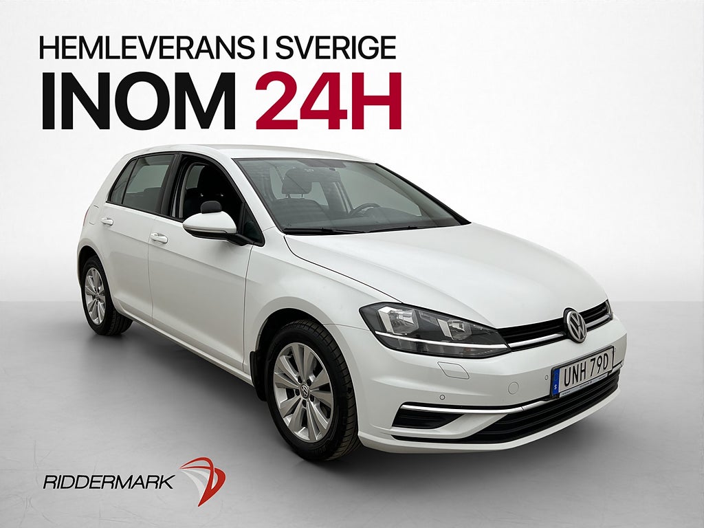 Volkswagen Golf 1.0 TSI 116hk P-Värmare P-Sensorer CarPlay