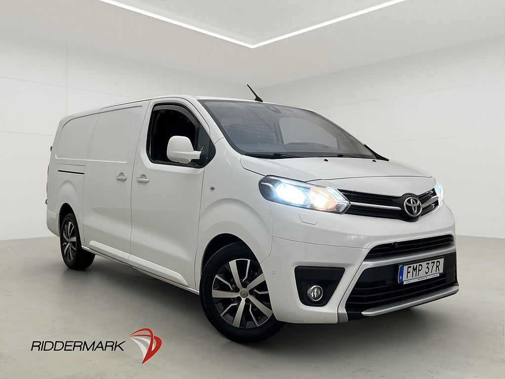 Toyota ProAce L3 Ny-Kamrem Värm Drag HUD B-Kam 2xDörr Moms