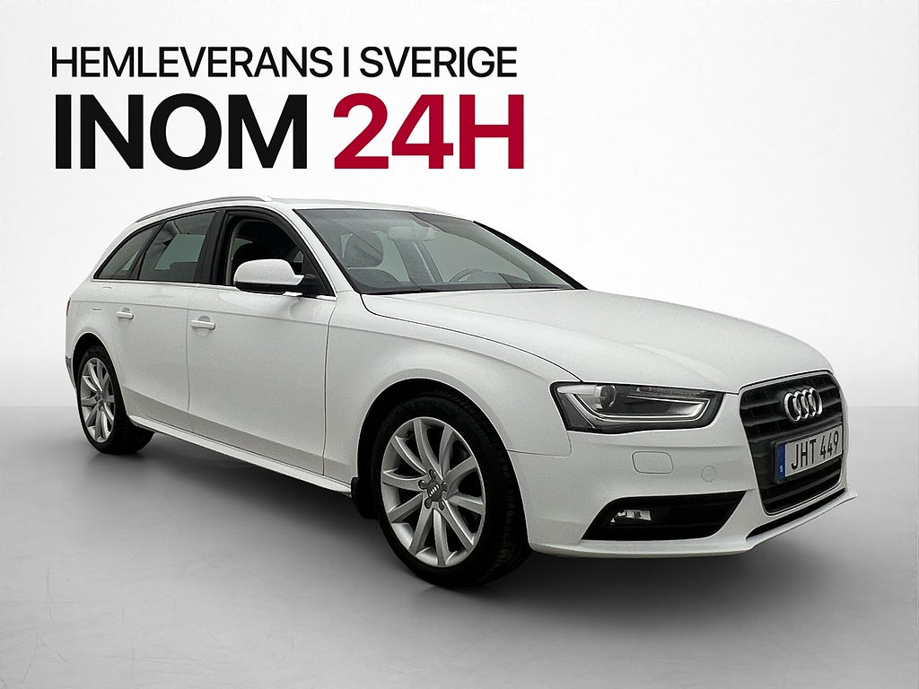 Audi A4 Avant 2.0 TDI 150hk Comfort Farthållare 0,47l/mil