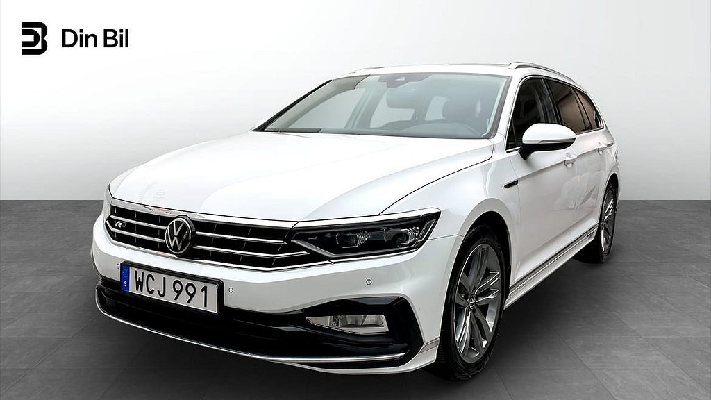 Volkswagen Passat Sportscombi TDI 200 DSG 4M R-Line/P-värmare/Drag