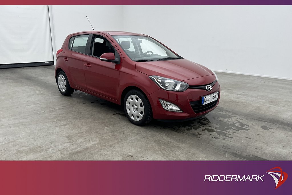 Hyundai i20 1.4 Automatisk 101hk Premium Farthållare