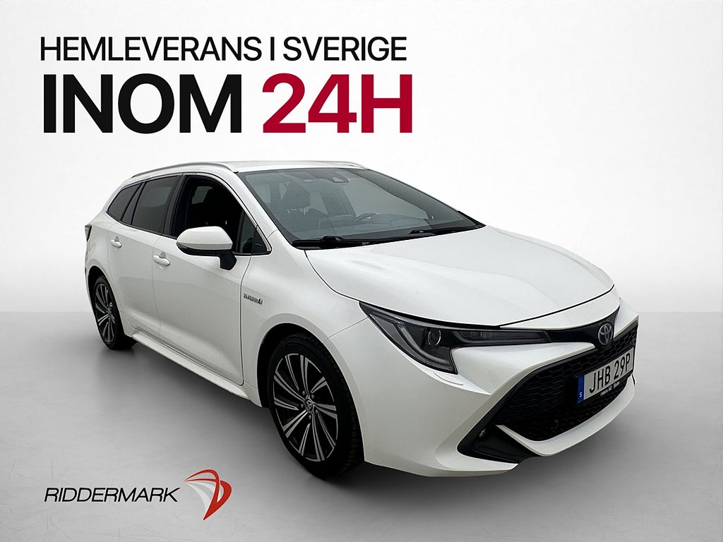 Toyota Corolla Hybrid e-CVT 184hk Cockpit B-Kamera Halvskinn