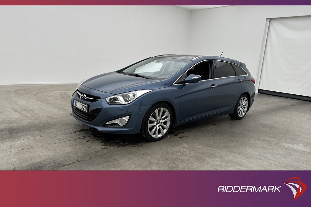 Hyundai i40 cw CRDi 136hk Business Pano Skinn Kamera Drag