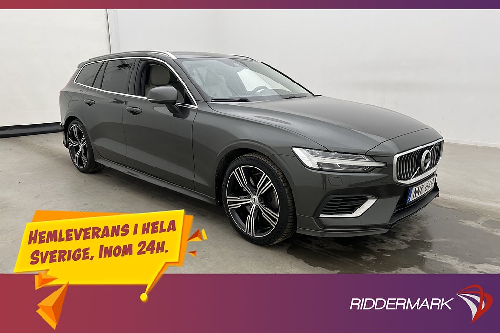 Volvo V60 Recharge T6 AWD Inscription Värmare Pano H/K Skinn