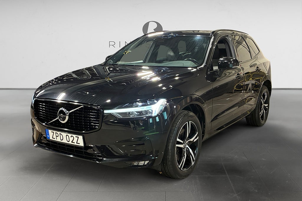 Volvo XC60 B4 197 HK AUT AWD R-DESIGN H/K NAVI DRAG VOC MOMS 19”