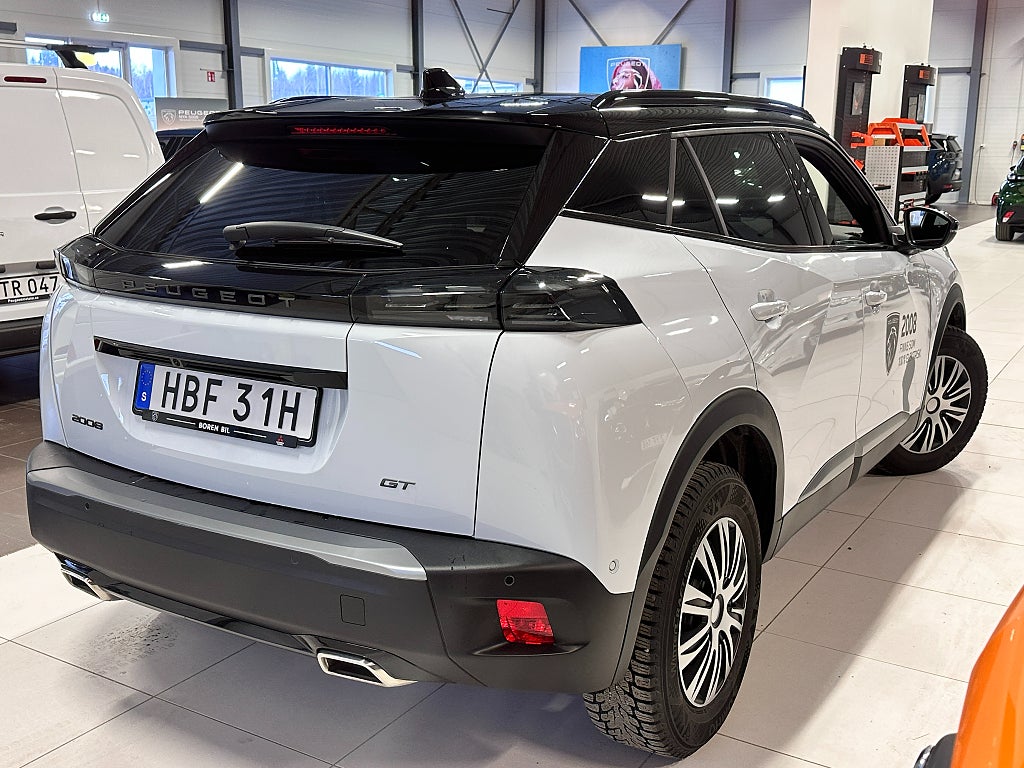 Peugeot 2008 GT 1.2 PureTech 130 EAT F&B-kamera, Navi, Carplay thumbnail
