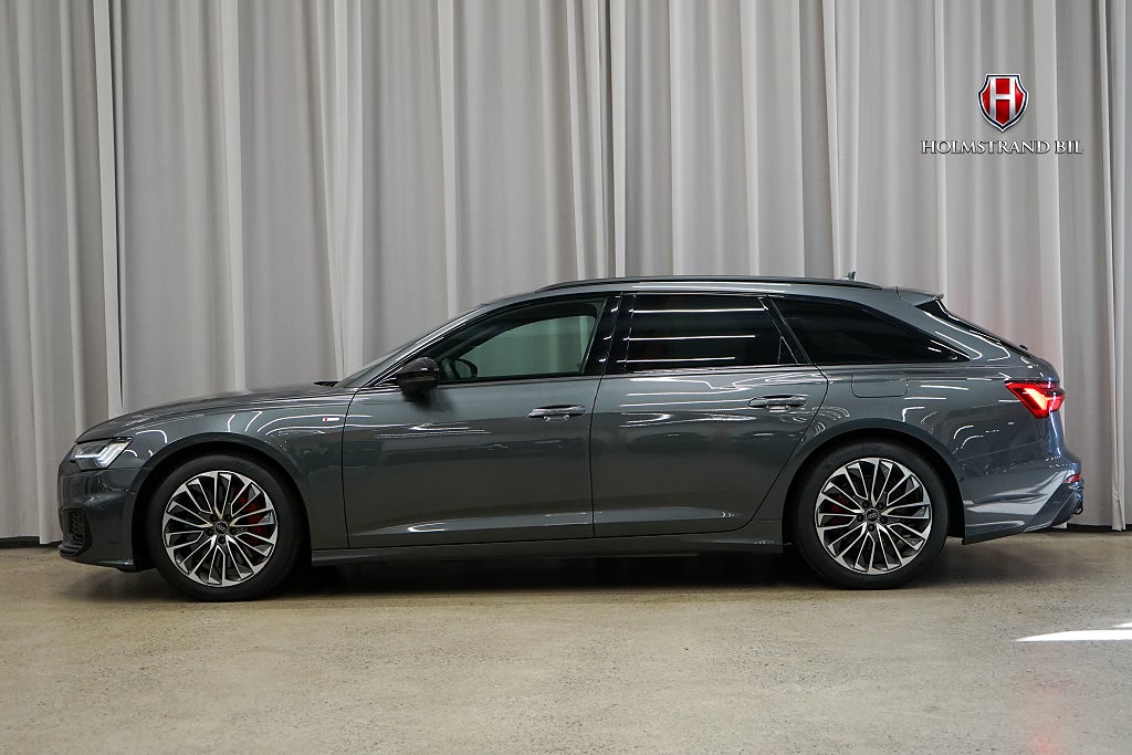 Audi A6 55 TFSI e quattro S line Drag Matrix Rattvärme Ambient