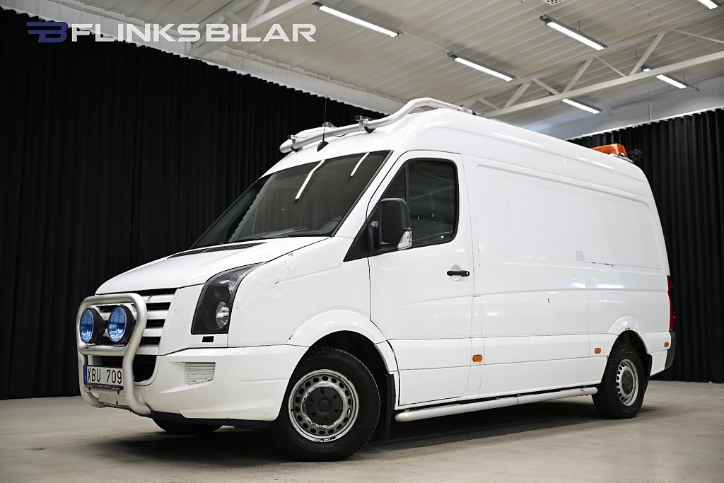 Volkswagen crafter 163HK Drag|Värmare|V-Inredd|Kompressor|Drag|Värmare