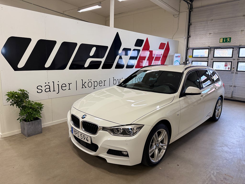 BMW 320 d xDrive M Sport, Drag, Cockpit, Skinn, HeadUp, Navi