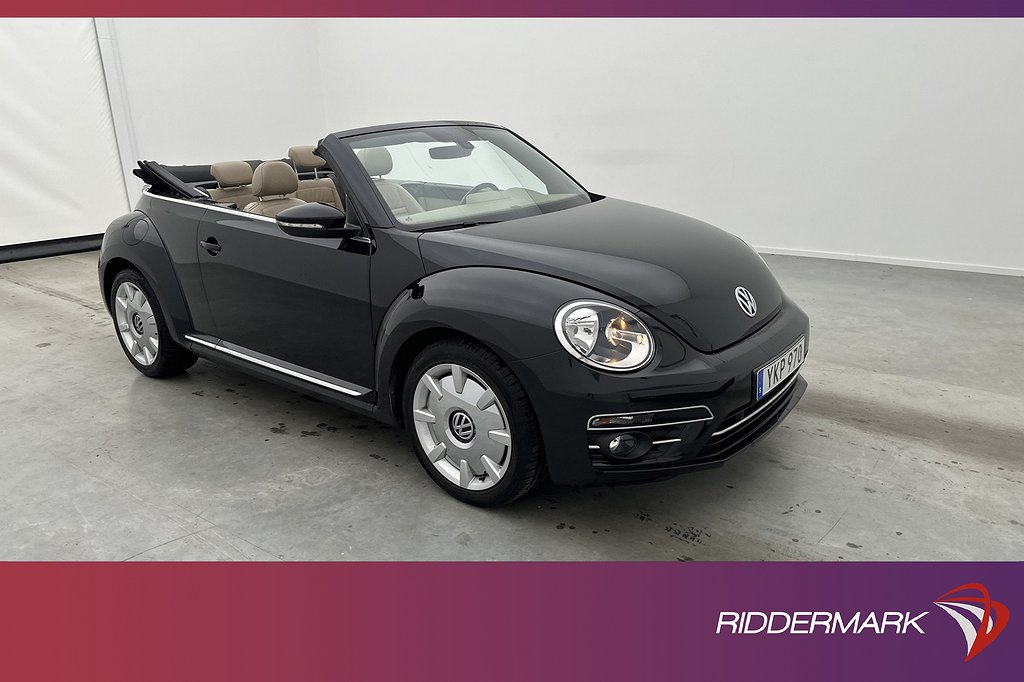 Volkswagen Beetle The Cabriolet 105hk Sensorer Skinn CarPlay