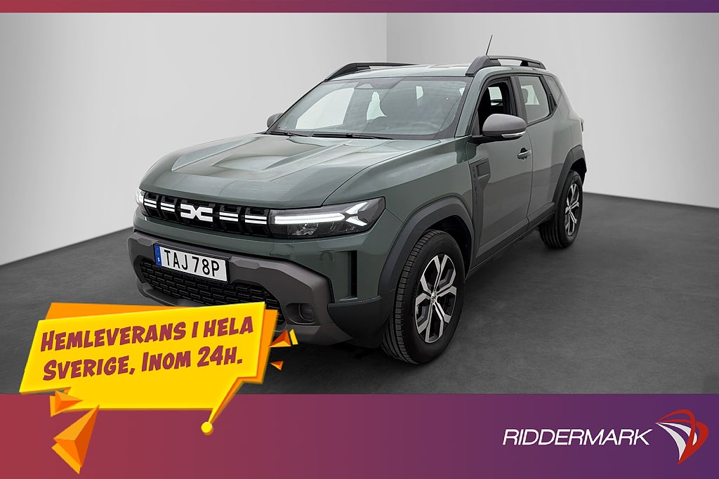 Dacia Duster 1.2 TCe Rattvärme Kamera Farthållare CarPlay