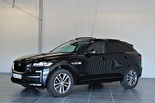 Jaguar F-Pace 20d AWD Automat R-Sport Panorama Svensksåld