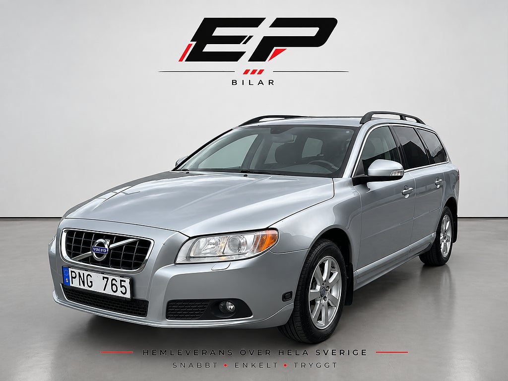 Volvo V70 T4 Powershift Momentum|Värmare|Drag|P-Sensorer|Servad