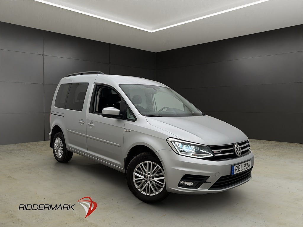 Volkswagen Caddy 2.0TDI 4M Värmare Drag B-Kamera 5-Sits