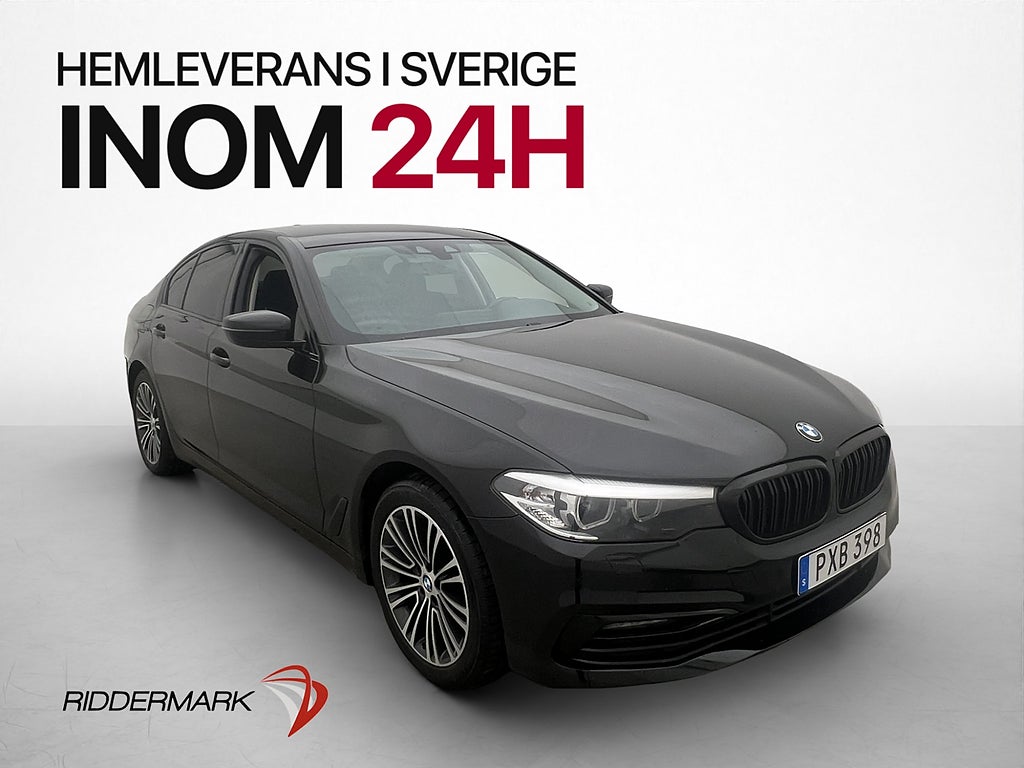 BMW 520d 190hk Sport line Kamera Navi Ambient Dragkrok