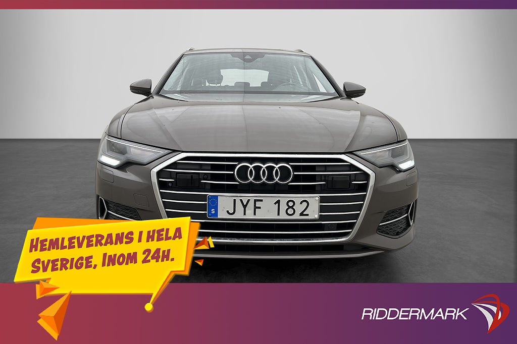 Audi A6 40 TDI 204hk Proline Värmare Dragkrok Adapt-fart