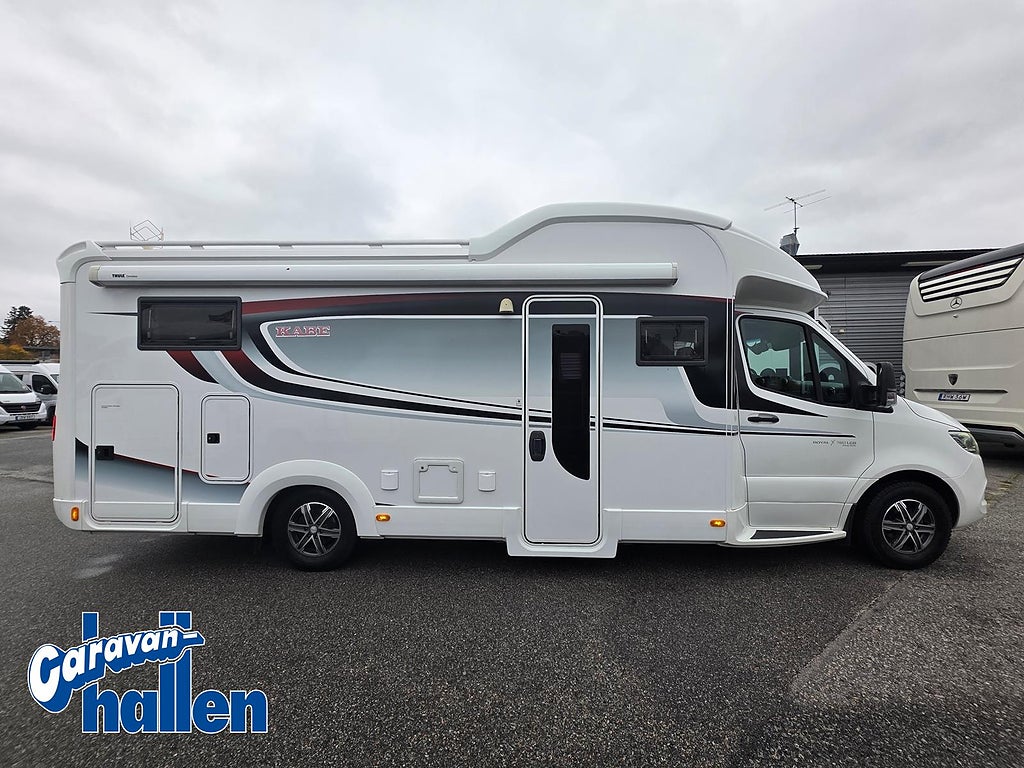 Kabe Travelmaster x 780 LGB (Solpanel/AC/Dragkrok/E&P hydrauliska stö
