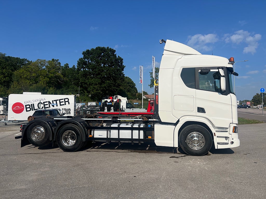 Scania R500 6x2*4 Lastväxlare inkl Schaktflak & Tippkärra