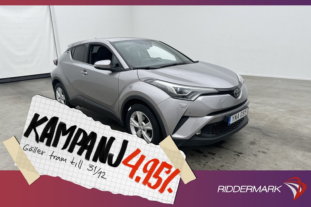 Toyota C-HR 1.2 Turbo AWD 116hk Executive Kame 4,95% Ränta