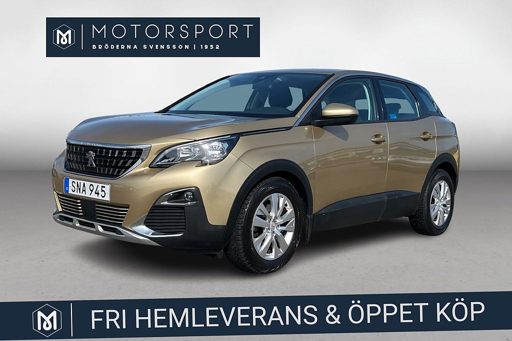 Peugeot 3008 1.6 Automat Farthållare Sensorer Dragkrok