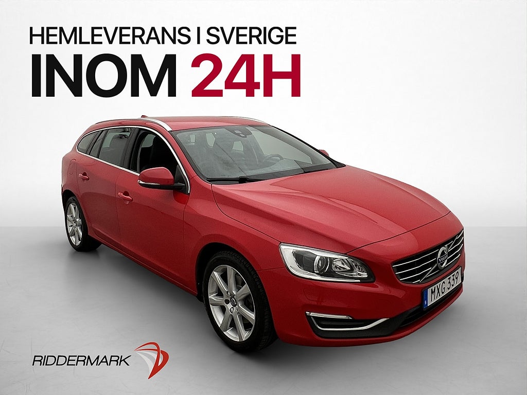 Volvo V60 D3 Summum Business Edition Navi Skinn Sensorer VOC