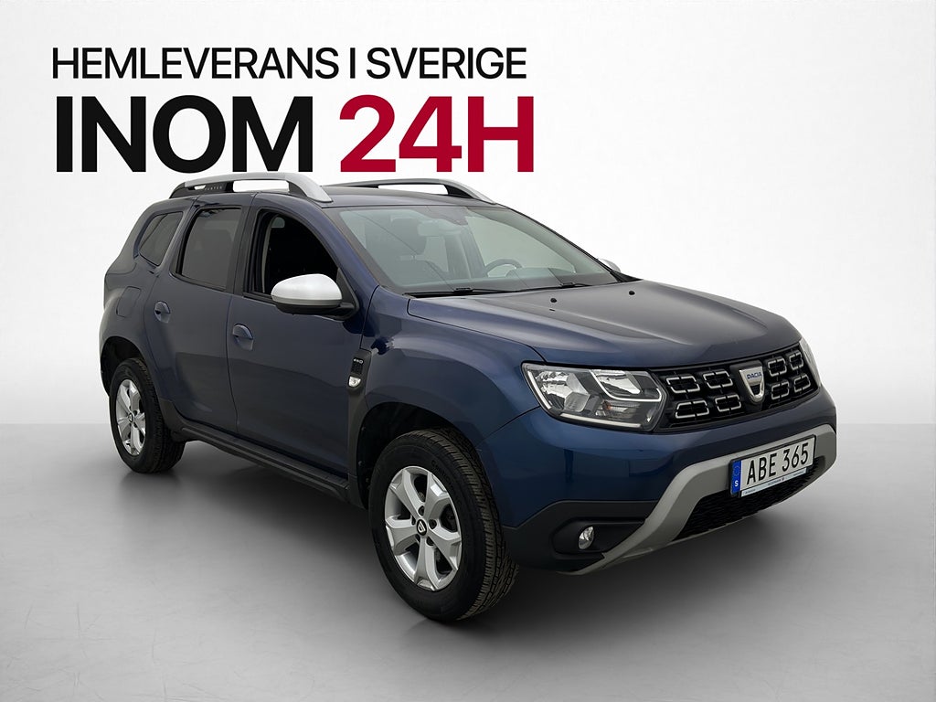 Dacia Duster 1.5 dCi 109hk Manuell 4x4 Svensksåld Dragkrok