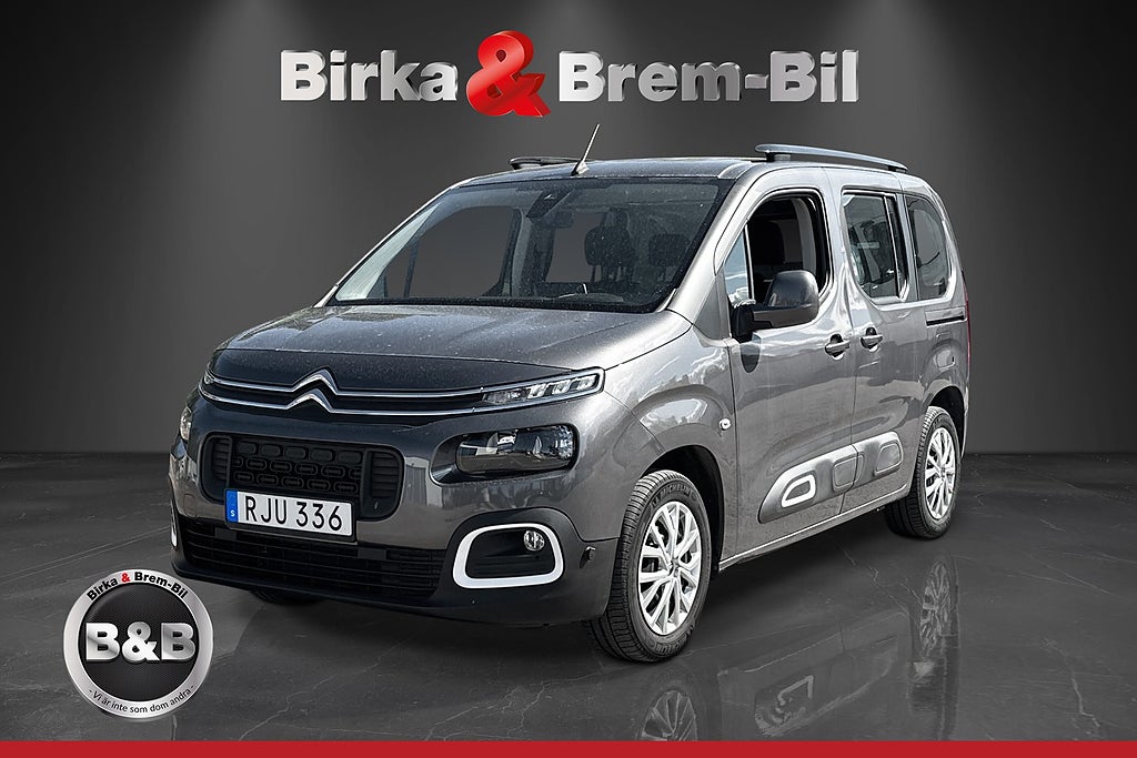 Citroën Berlingo 1.2 PureTech 110 drag+värmare kamera 