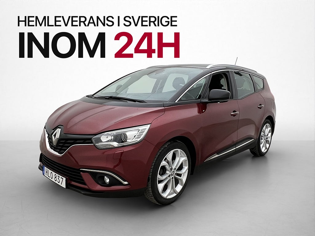 Renault Grand Scénic 1.2 TCe 132hk 7-Sits Dragkrok