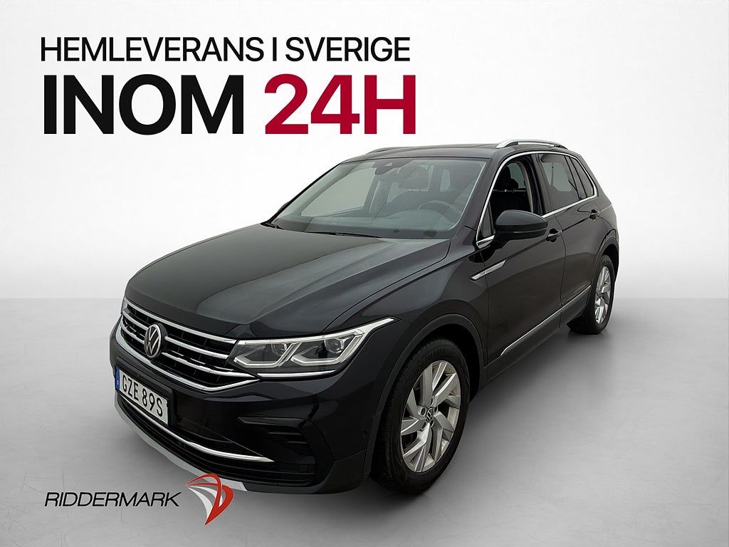 Volkswagen Tiguan TDI 200hk 4M Pano Drag Värmare MOMS 360°