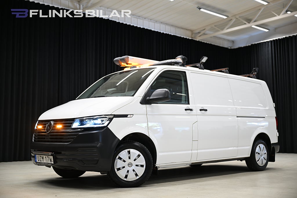 Volkswagen Transporter 4Motion 150HK L2|Servicebil|Dubbeldörr|V-Inredd|SeUtr!!