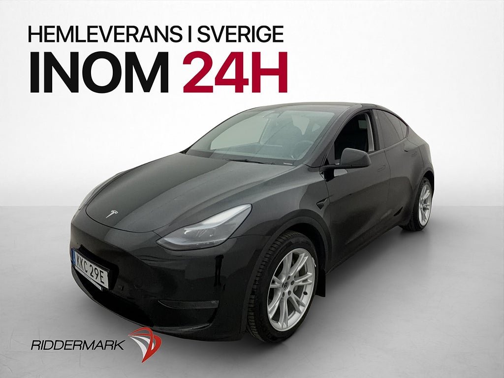 Tesla Model Y Long Range AWD Svensksåld Dragkrok Pano