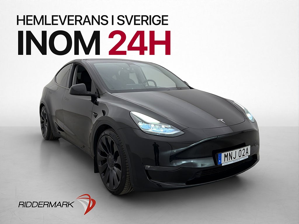 Tesla Model Y Performance AWD Dragkrok Panorama Autopilot