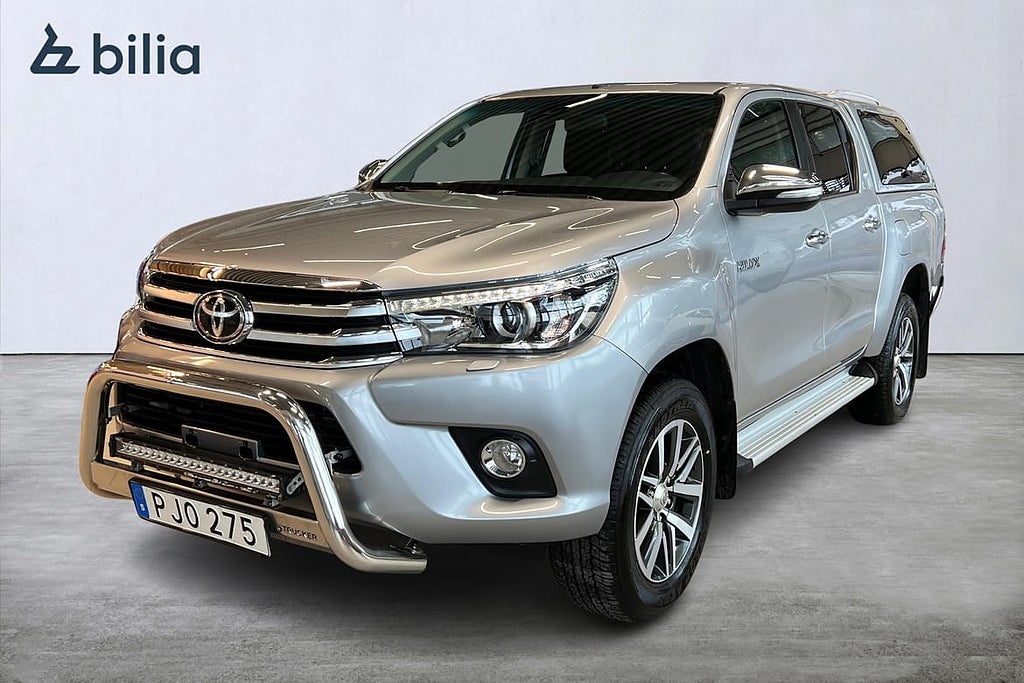 Toyota Hilux D-CAB 2,4 AUT INVINCIBLE - KÅPA - EXTRALJUS...