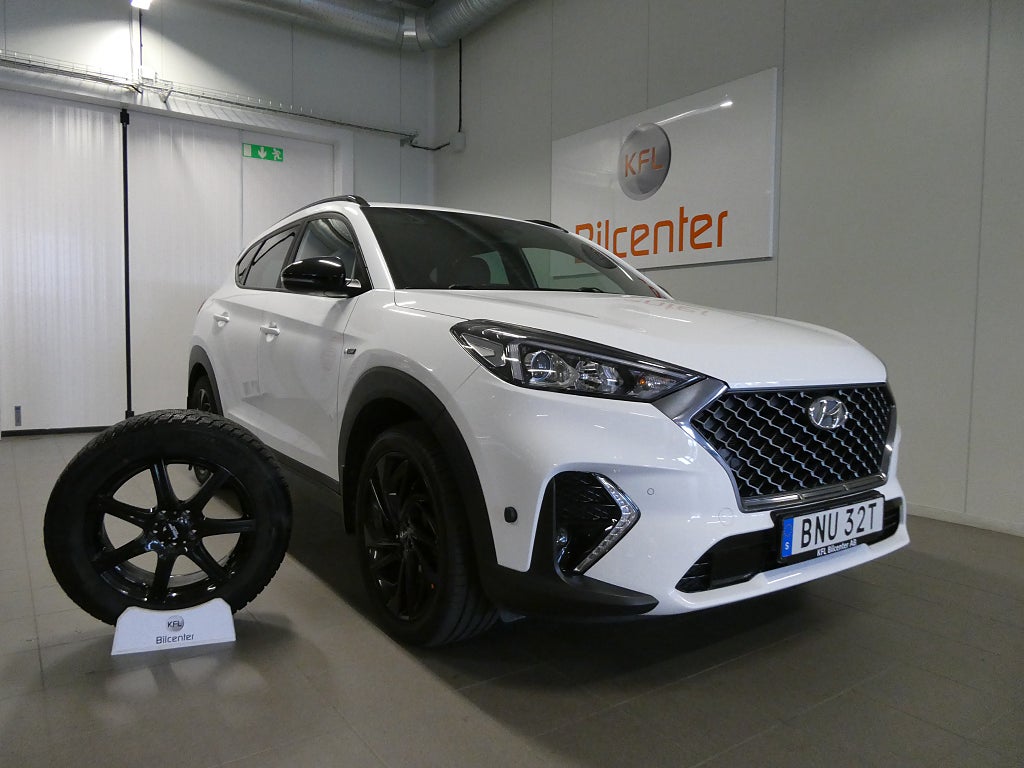 Hyundai Tucson 2.0 CRDi 4WD N-Line Drag-Kamera-Navi-Mvärmare-SoV