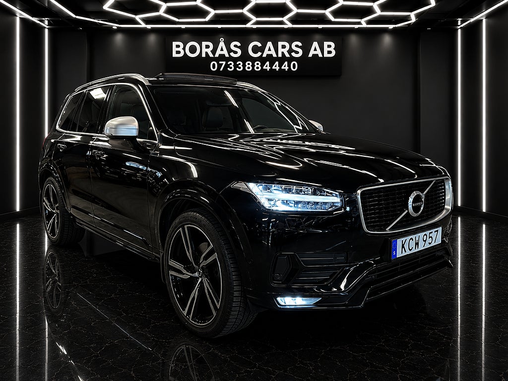Volvo XC90  D5 (224hk) AWD*2000kr/mån*R-Design*7-Sitis*Pano