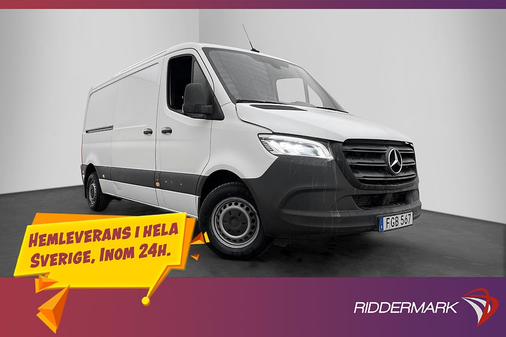 Mercedes-Benz Sprinter L2 211 Värmare Drag B-Kamera CARPLAY