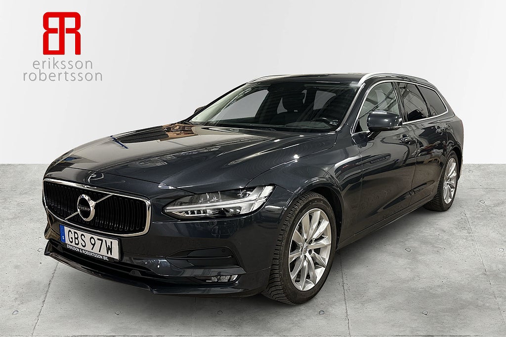 Volvo V90 D4 AWD Geartronic Momentum VOC Kamera HuD Dragkrok GPS