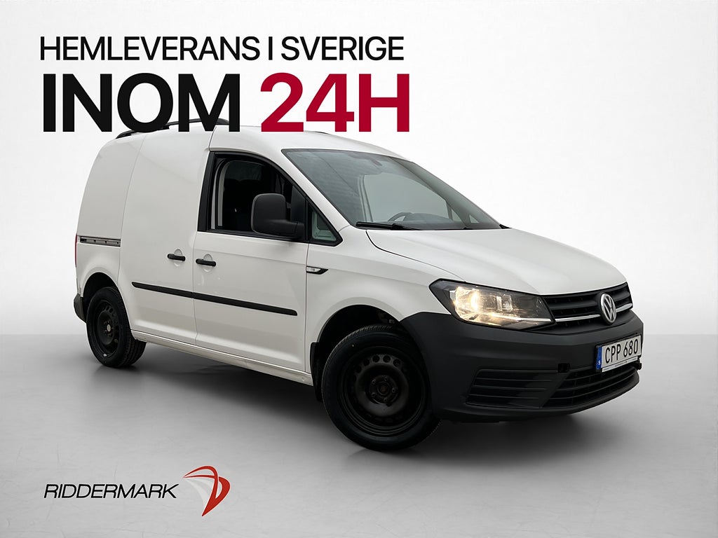 Volkswagen Caddy 2.0 TDI Värm Dragkrok Farthållare Takräcke