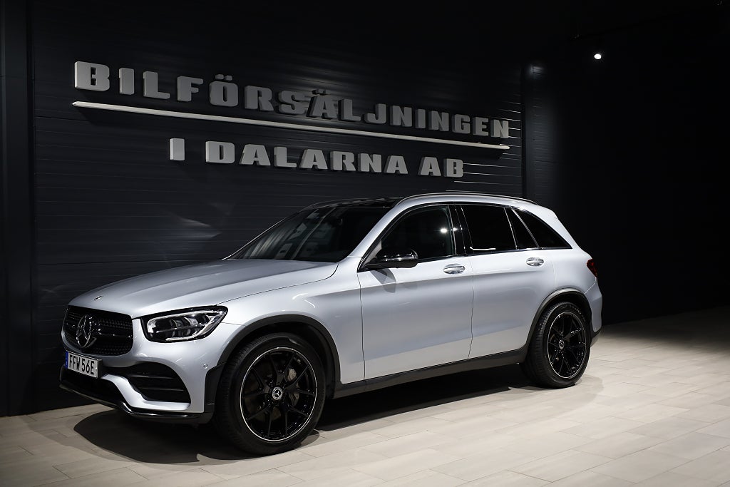 Mercedes-Benz GLC 220 d 4M AMG Night Plus Panorama/360°/Värmare/SoV-hjul