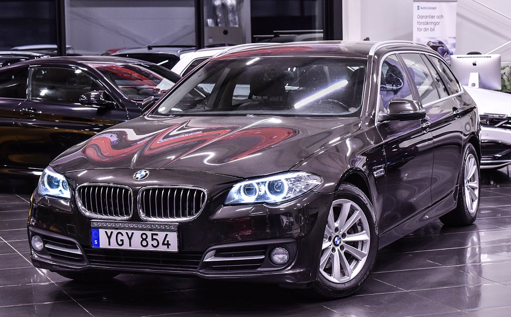BMW 520d xDrive Touring Steptronic|D-Värmare|PDC|Nybesiktad|Drag