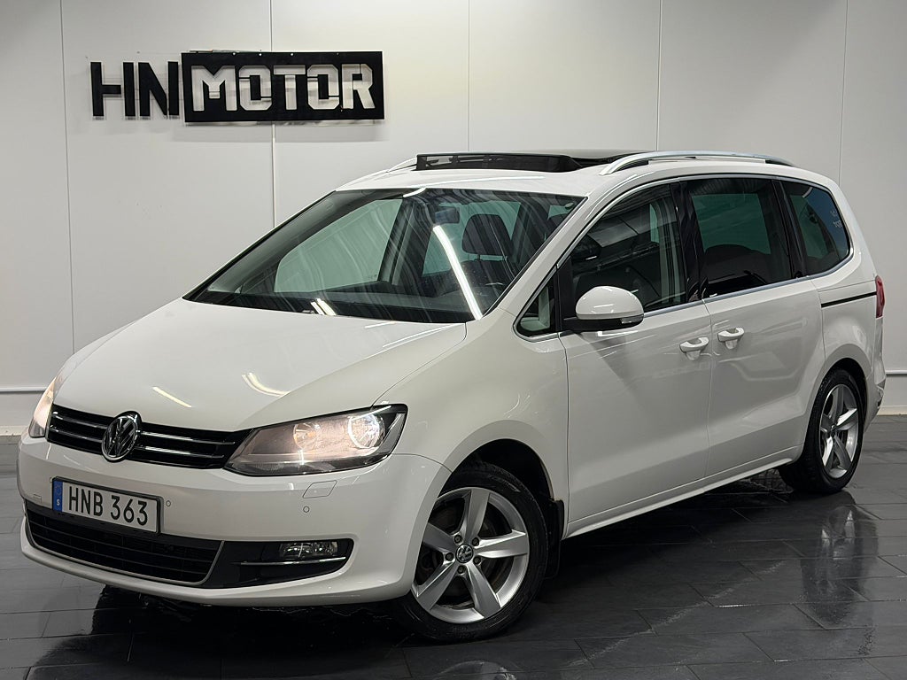 Volkswagen Sharan 7-seater 2.0 TDI GT |PANO|NAVI|BKam|DRAG|KamremBytt|PDC