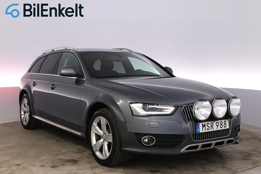 Audi A4 Allroad 190 TDI Quattro S-tronic Läder D-Värme Drag