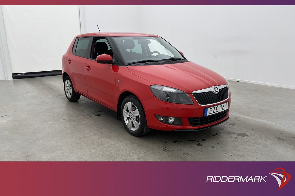 Skoda Fabia TSI 86hk Ambition Sensorer Farthållare 0,49l/Mil