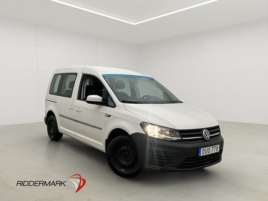 Volkswagen Caddy Life Drag Farthållare Bluetooth 5-Sits Moms