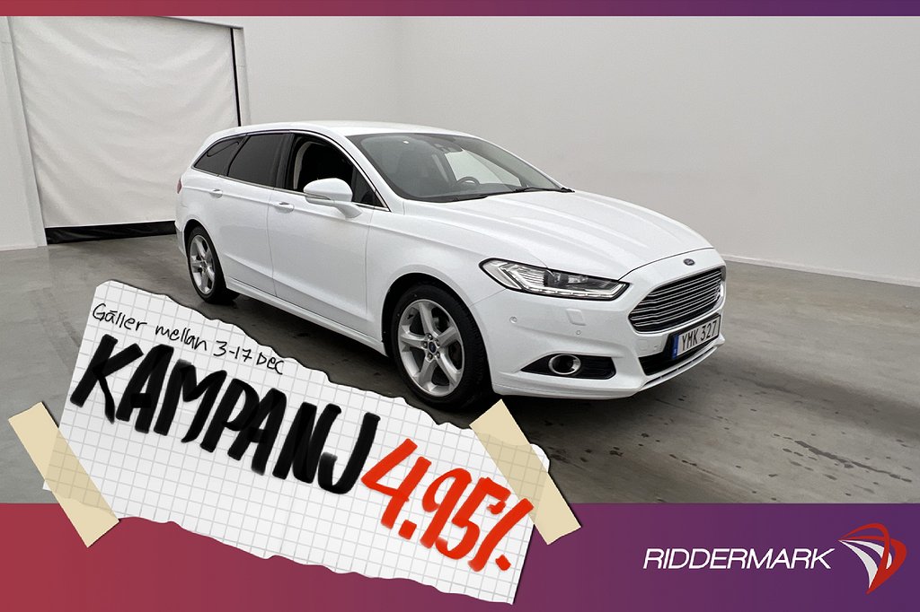 Ford Mondeo Kombi 2.0 AWD 180hk Titanium Värmare 4,95% Ränta