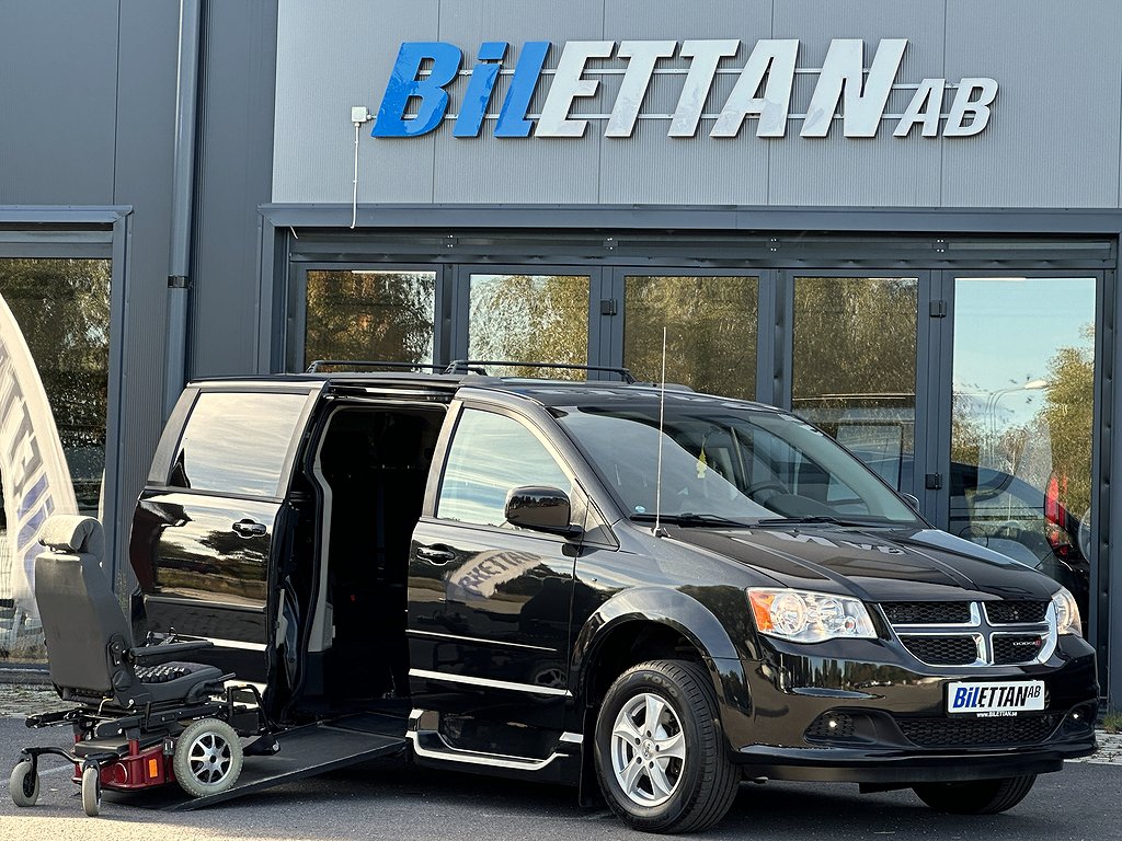 Dodge Grand Caravan 3.6 V6 Flex Fuel|Handikappanpassad|Ramp