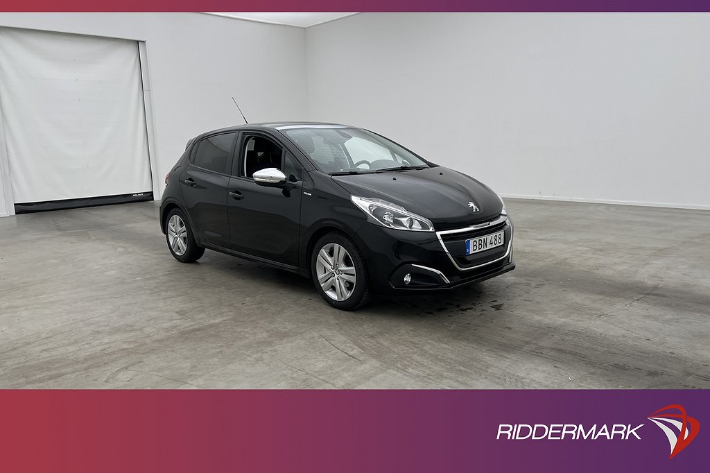 Peugeot 208 1.2 VTi 82hk Style Panorama Farthållare Sensorer